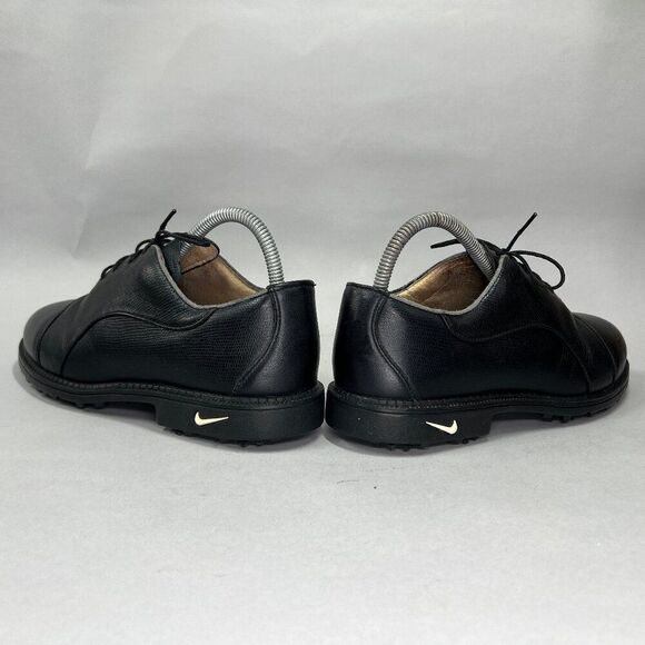 Nike Air Comfort Women's Size 8 Bella Last Black Leather Golf Shoes - Picture 6 of 12